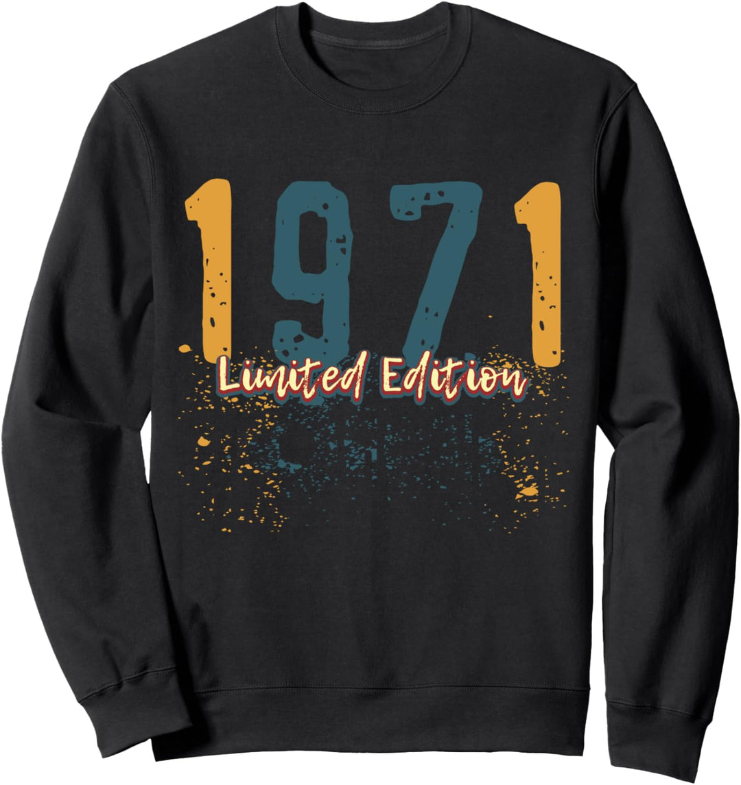 53. Geburtstag Mann Frau 53 Jahre 1971 Deko Lustig Geschenk Sweatshirt