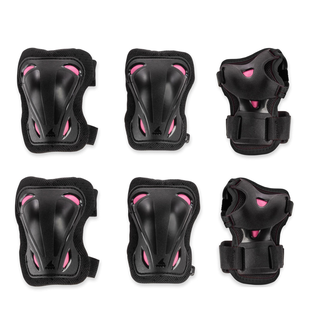 Rollerblade Damen Skate Gear 3 Beschützer L Black/Raspberry, L Black/Raspberry