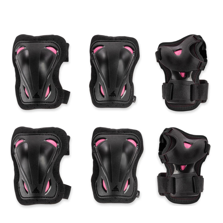 Rollerblade Damen Skate Gear 3 Beschützer L Black/Raspberry, L Black/Raspberry