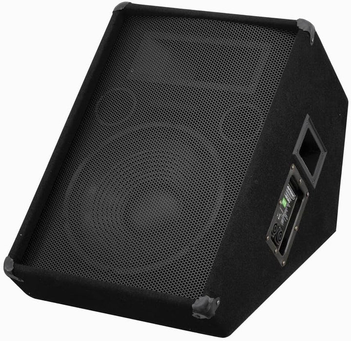 OMNITRONIC M-1230 Monitorbox 600W | 2-Wege-Bühnenmonitor mit 12" Tieftöner und 600 W Leistung