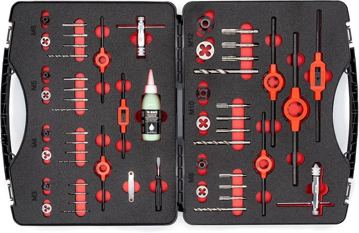 BAER GEWINDESCHNEIDER SET ULTRA HSS Handgewindebohrer - Schneideisen - Werkzeuge - Schneidpaste: M 3