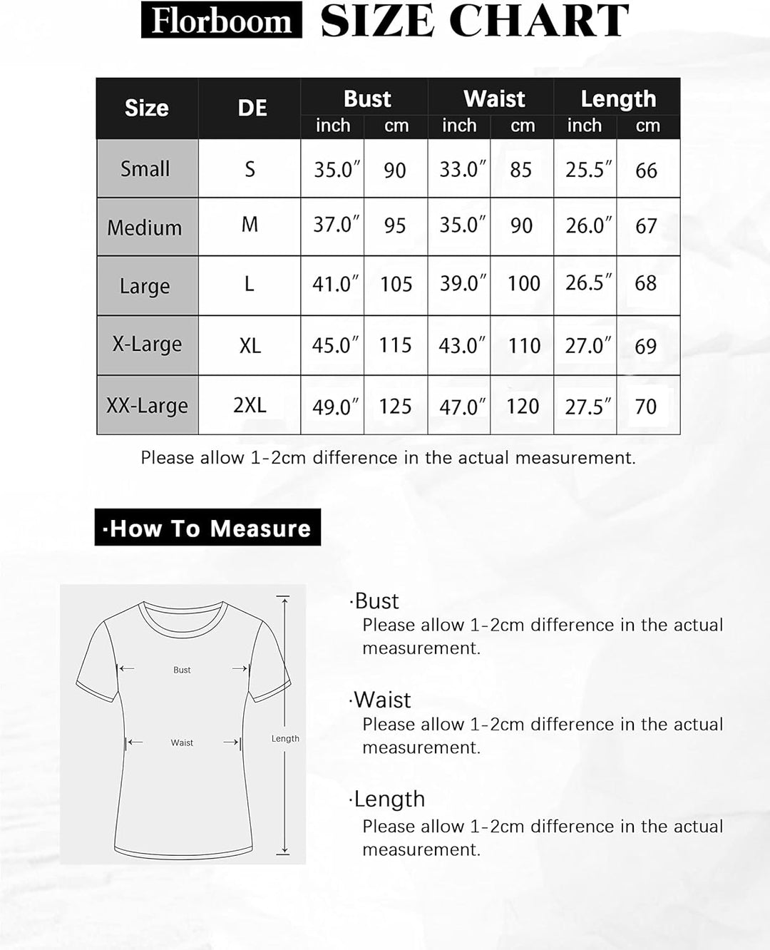 Florboom Tunika Damen Langarm/Kurzarm V Ausschnitt Oberteil Shirts Basic Casual Longshirt S Ab-blau,