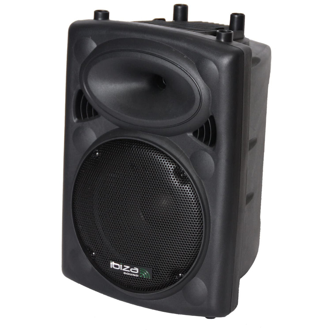 Ibiza - SLK10A-BT - Plug & Play 10"/25cm, 400W Aktiv-Lautsprecher mit integriertem Verstärker - Blue