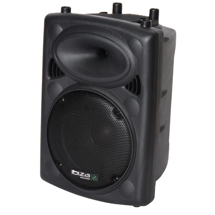 Ibiza - SLK10A-BT - Plug & Play 10"/25cm, 400W Aktiv-Lautsprecher mit integriertem Verstärker - Blue