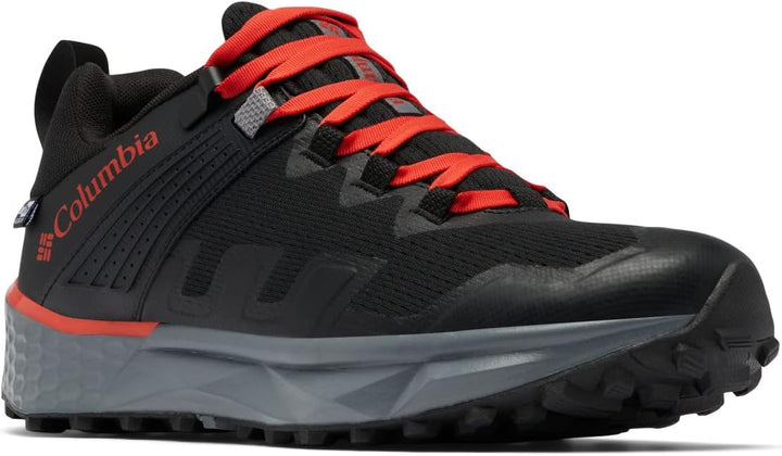Columbia Herren Facet 75 Outdry trekking shoes 42 EU Black X Fiery Red, 42 EU Black X Fiery Red