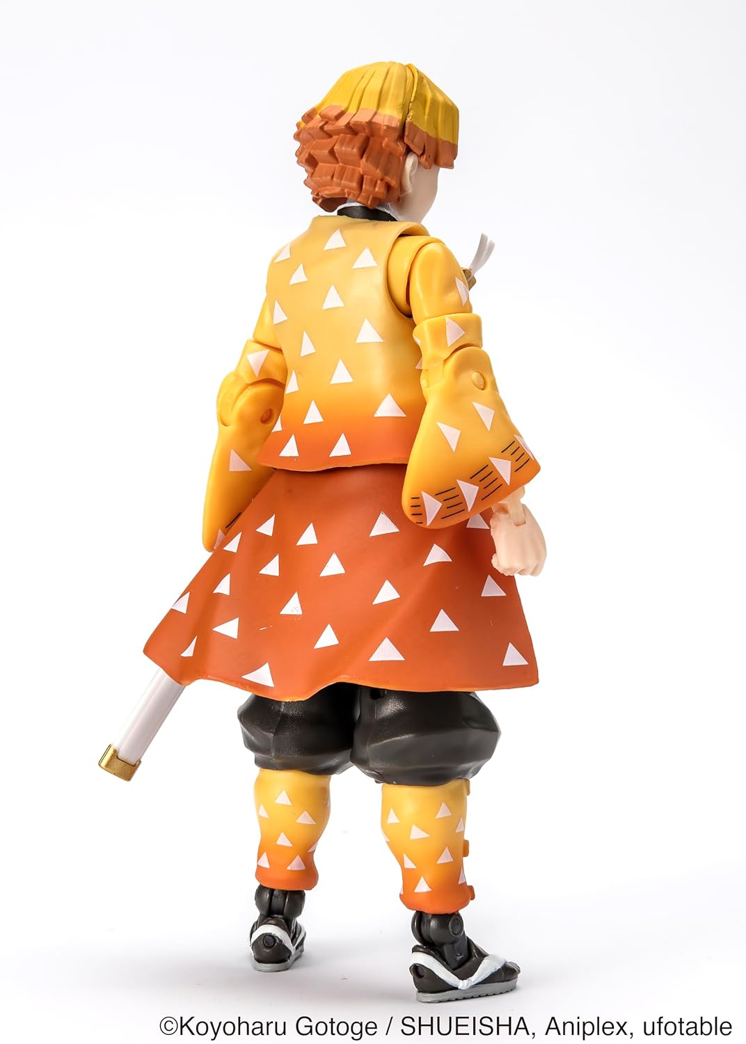 BANDAI Ultimate Legends Zenitsu Agatsuma Actionfigur, 12,5 cm Zenitsu-Anime-Figur mit 27 Gelenkpunkt
