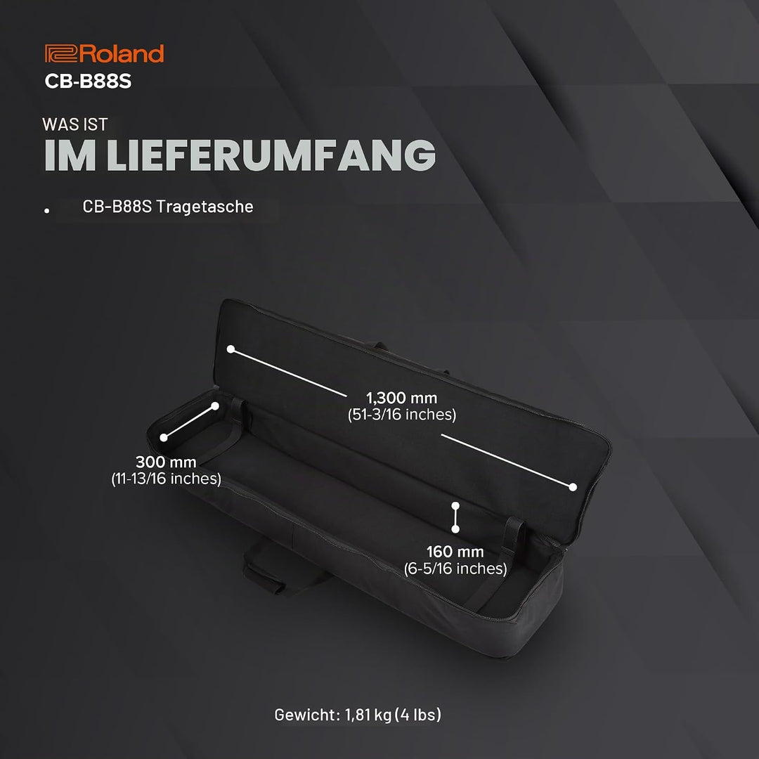Roland Tragetasche für kompakte 88-Tasten-Keyboards, CB-B88S