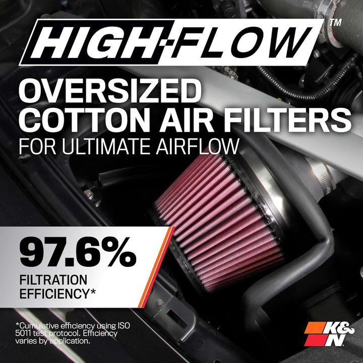 K&N K & N 69 – 5318ts Typhoon Kit Stinger 3,3 2018 695318ts, rot