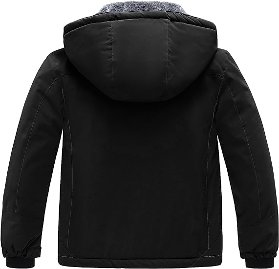 Wantdo Mädchen Berg Ski Jacke Warmer Winter Fleece Mäntel Wasserdichter Atmungsaktive RegenMäntel Ou