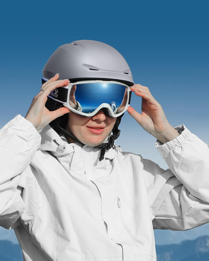 Findway Skihelm für Herren Damen,Unisex Schneesporthelm für Skifahren/Snowboard mit Belüftungssystem