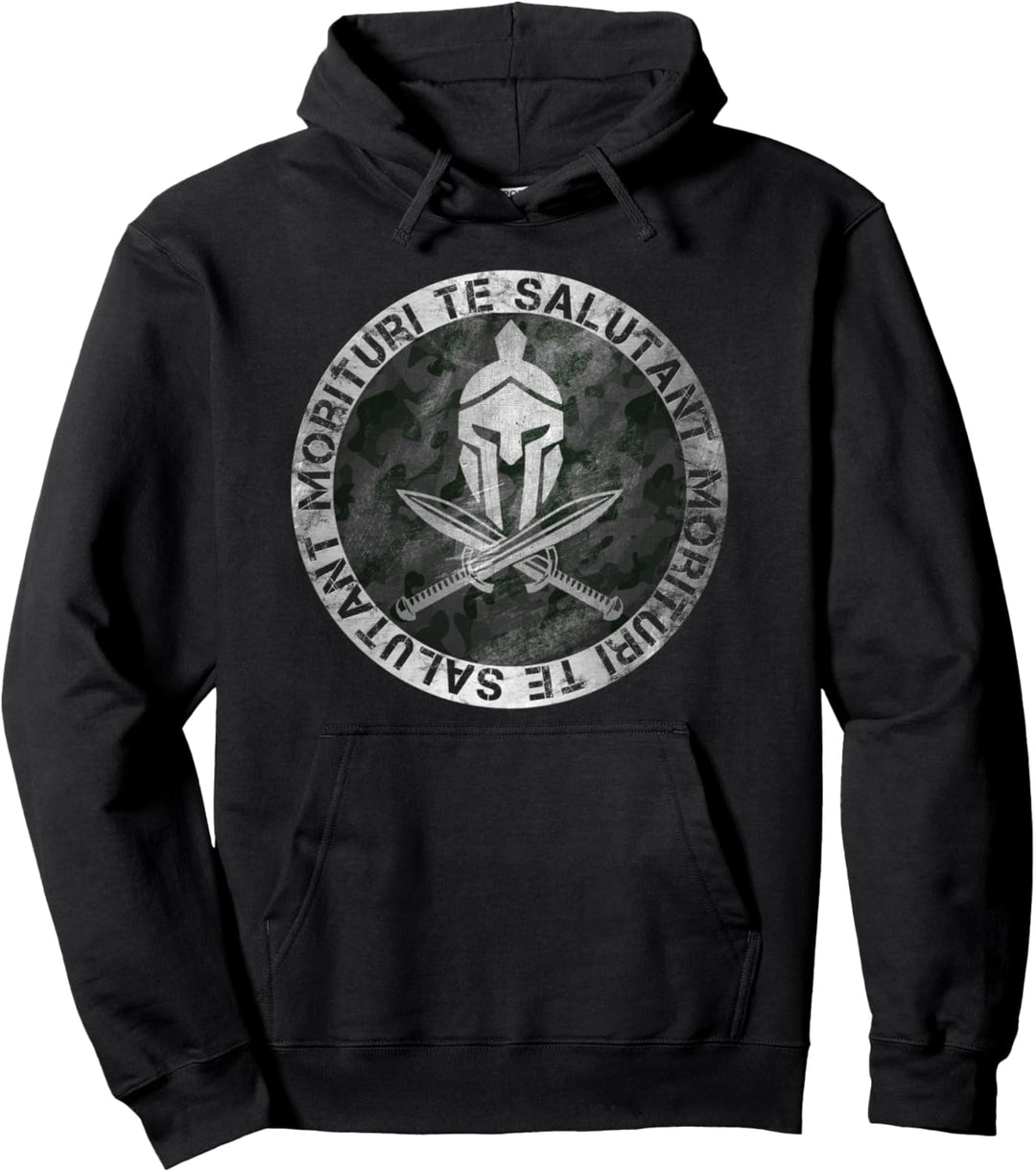 Vintage Römischer Gladiator Helm Krieger Arena Gym Geschenk Pullover Hoodie