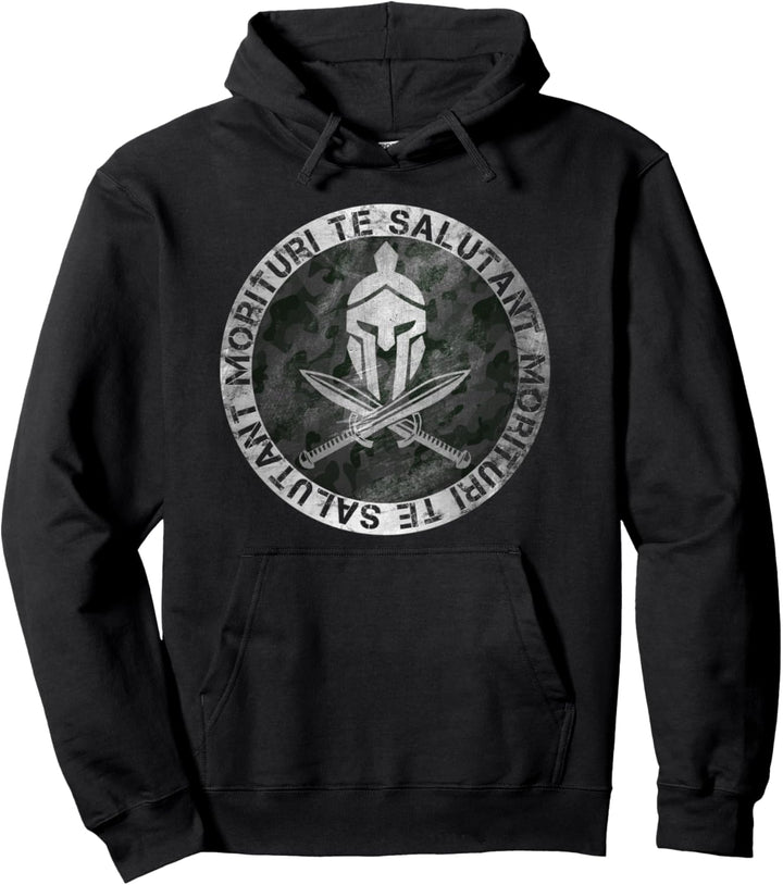 Vintage Römischer Gladiator Helm Krieger Arena Gym Geschenk Pullover Hoodie