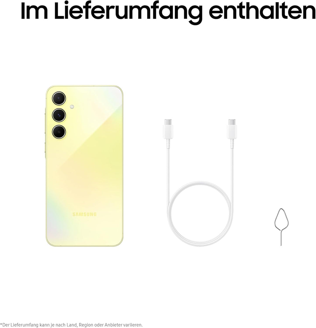 Samsung Galaxy A55 5G Smartphone, Android-Handy ohne Vertrag, 128 GB - 8 GB RAM, 2 Tage Akkulaufzeit