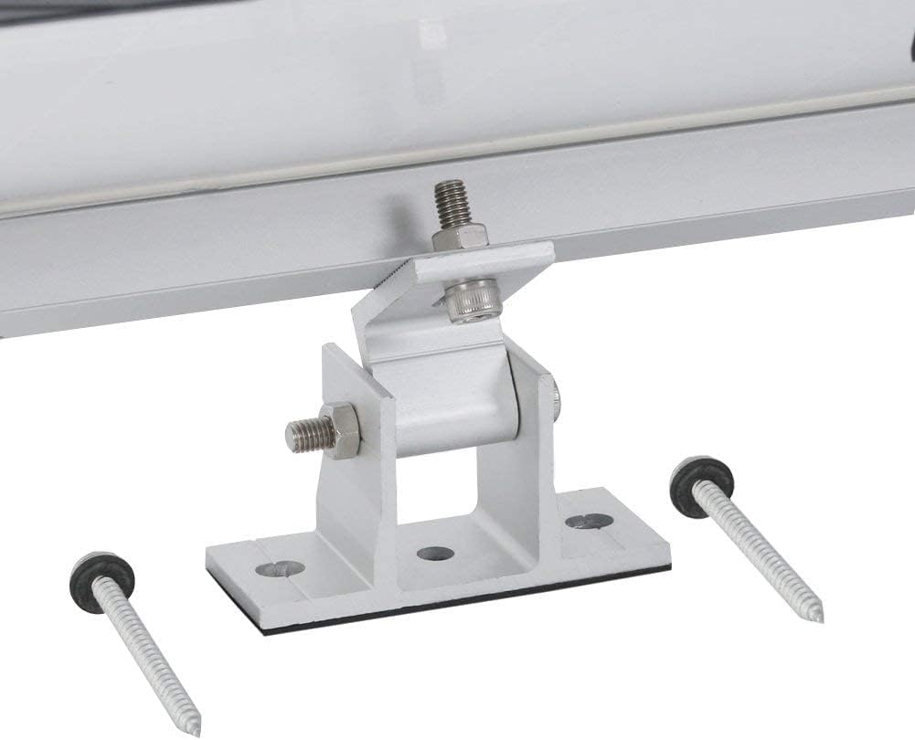 TEOV Solarmodul Halterung 0-60° Individuell Verstellbar Pv Modul Halterung, Solarmodul Halterung füR