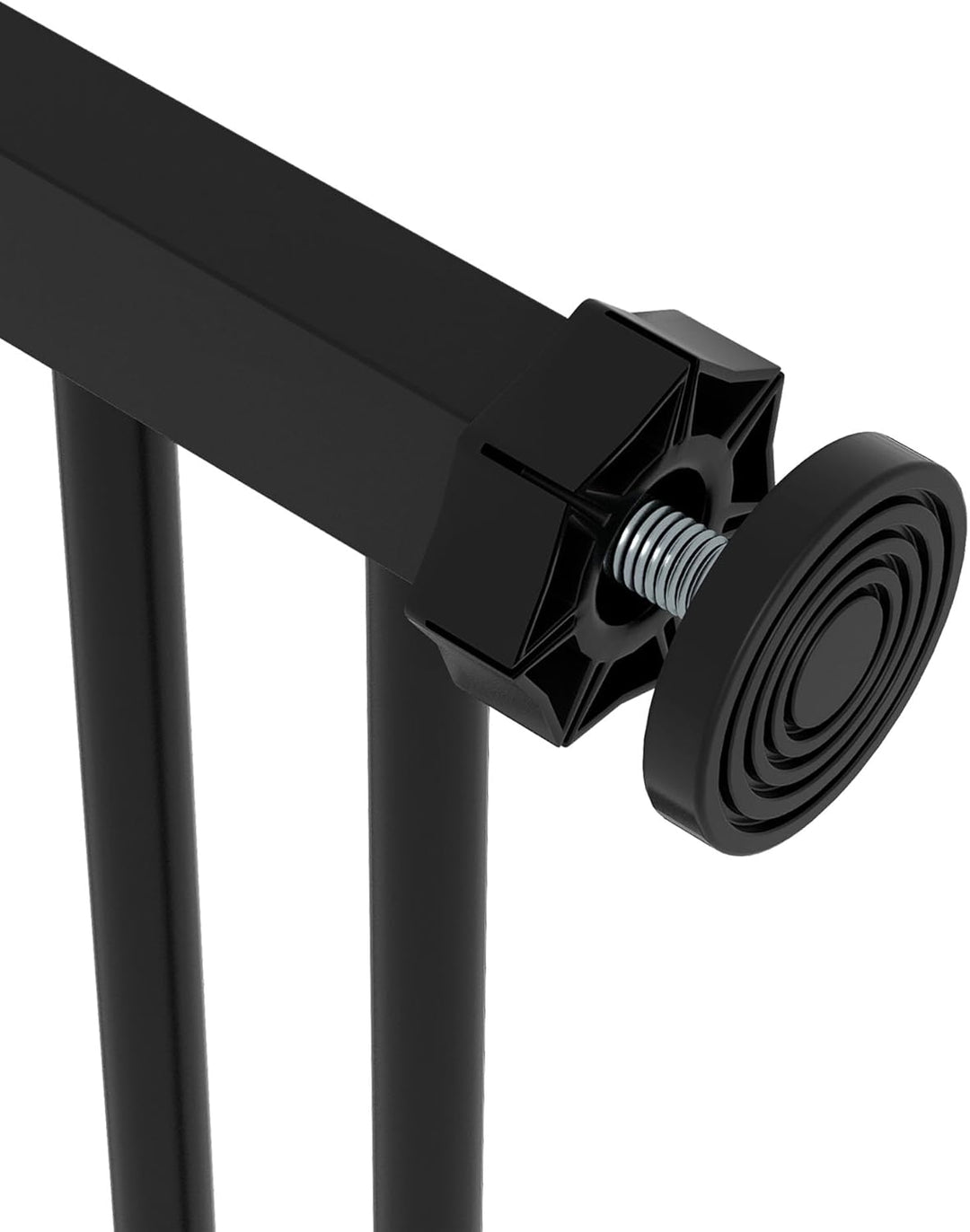 PawHut Türschutzgitter Treppenschutzgitter mit 7 cm Verlängerung Türgitter ohne Bohren mit Auto-Clos