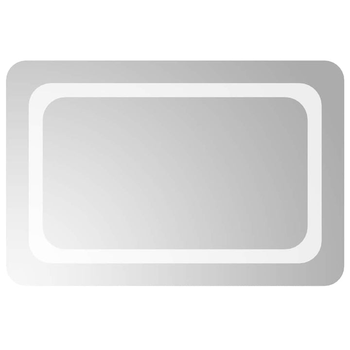 vidaXL LED Badspiegel Lichtspiegel Wandspiegel Badezimmerspiegel Spiegel Schminkspiegel Hängespiegel