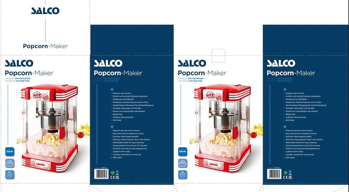 Salco Retro-Popcornmaker SNP-24