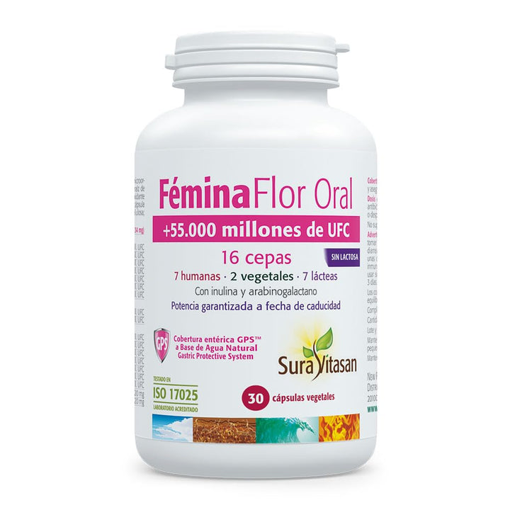 Nutricosmetics - Sura Vitas Femina Flor Oral 55,000 Mil 30 Cap