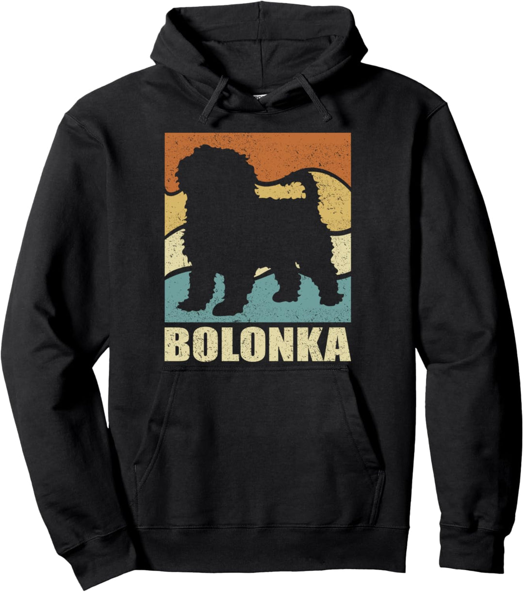 Bolonka Zwetna - Hunde Design Retro Style Pullover Hoodie