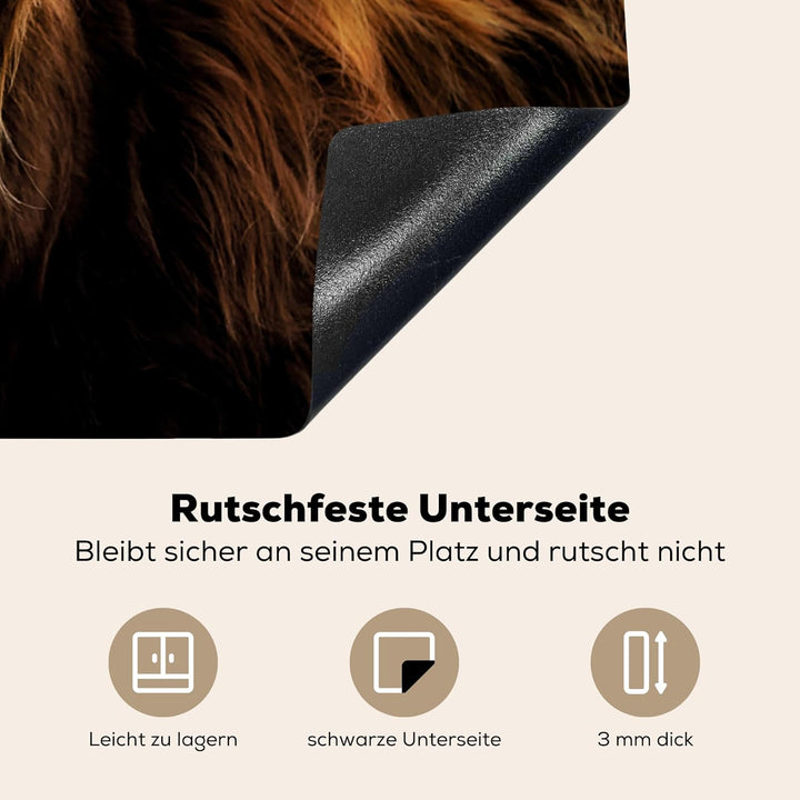 Herdabdeckplatte Einteilig Herdabdeckung Abdeckplatte für Ceranfeld Abdeckung Induktionskochfeld Auf