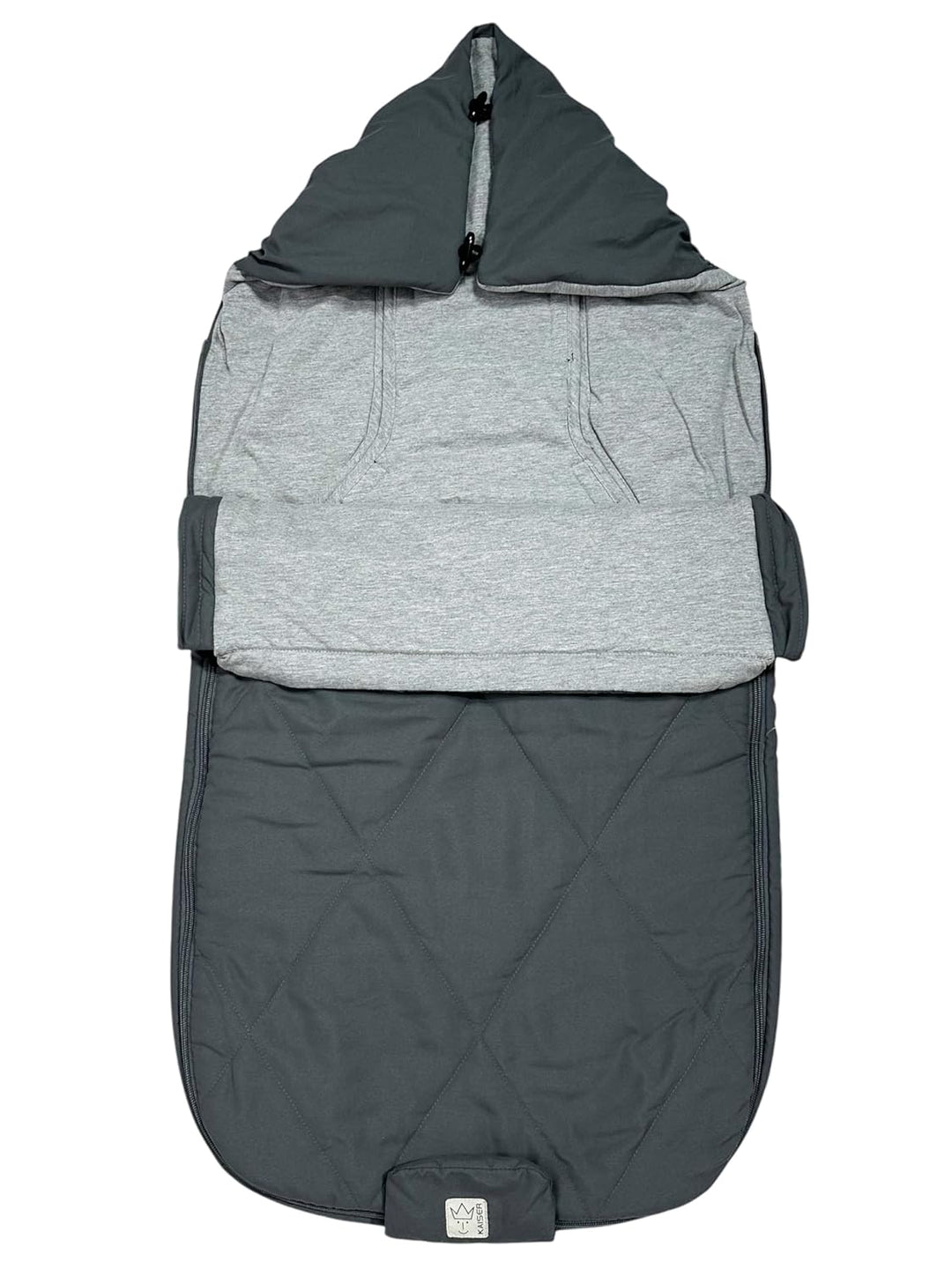 aurora sommer kinderwagenfusssack kaiser 6578824 (dark grey), dark grey