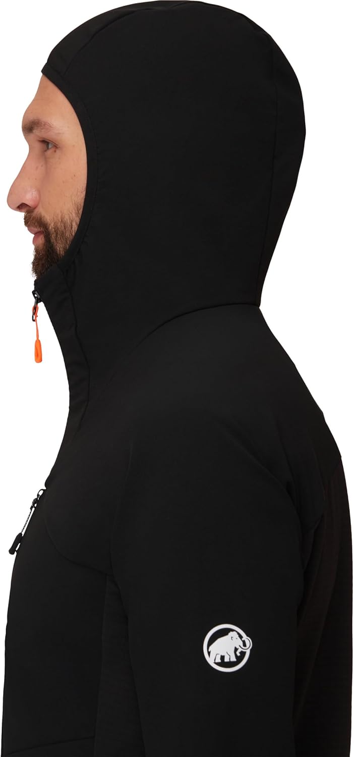 Mammut Herren Aenergy So Hybrid Hooded Jacket Men Softshell Jackets (1er Pack) S Schwarz, S Schwarz