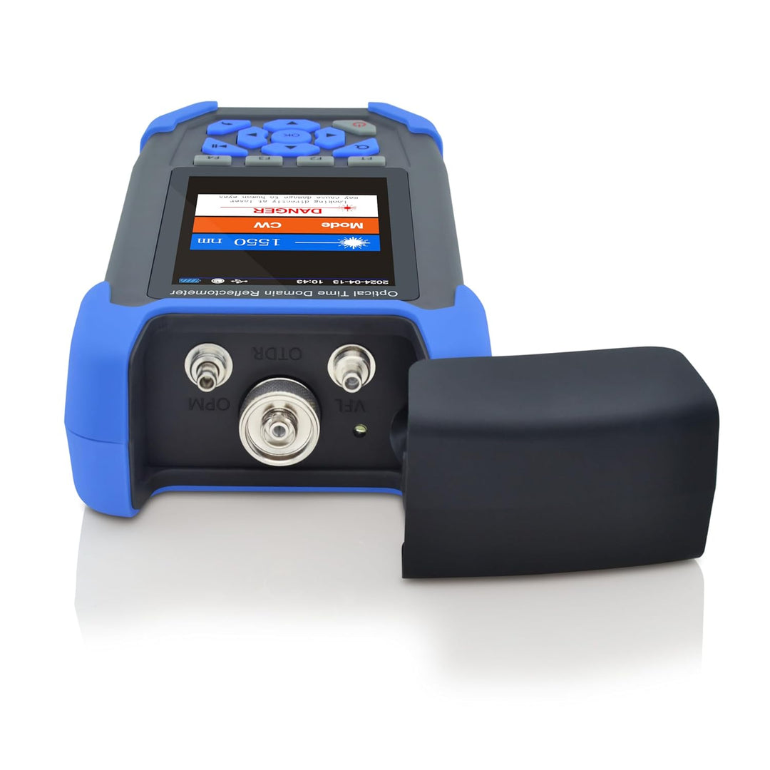SKYSHL 1310nm/24dB+1550nm/22dB SM LWL OTDR mit OPM+OLS+VFL+Ereigniskarte+Dämpfungstest+RJ45-Test+RJ4