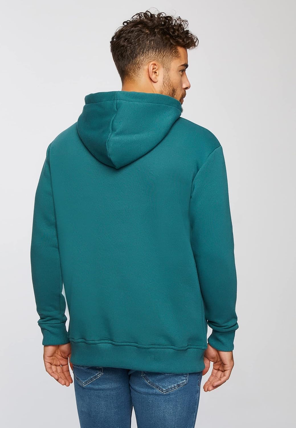 Leif Nelson Herren Hoodie Pullover mit Kapuze Oversize Kapuzenpullover für Männer Pulli Longsleeve S