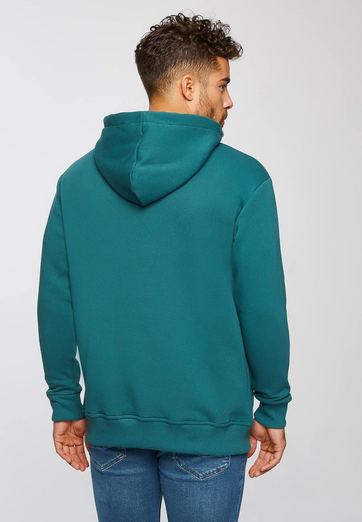 Leif Nelson Herren Hoodie Pullover mit Kapuze Oversize Kapuzenpullover für Männer Pulli Longsleeve S