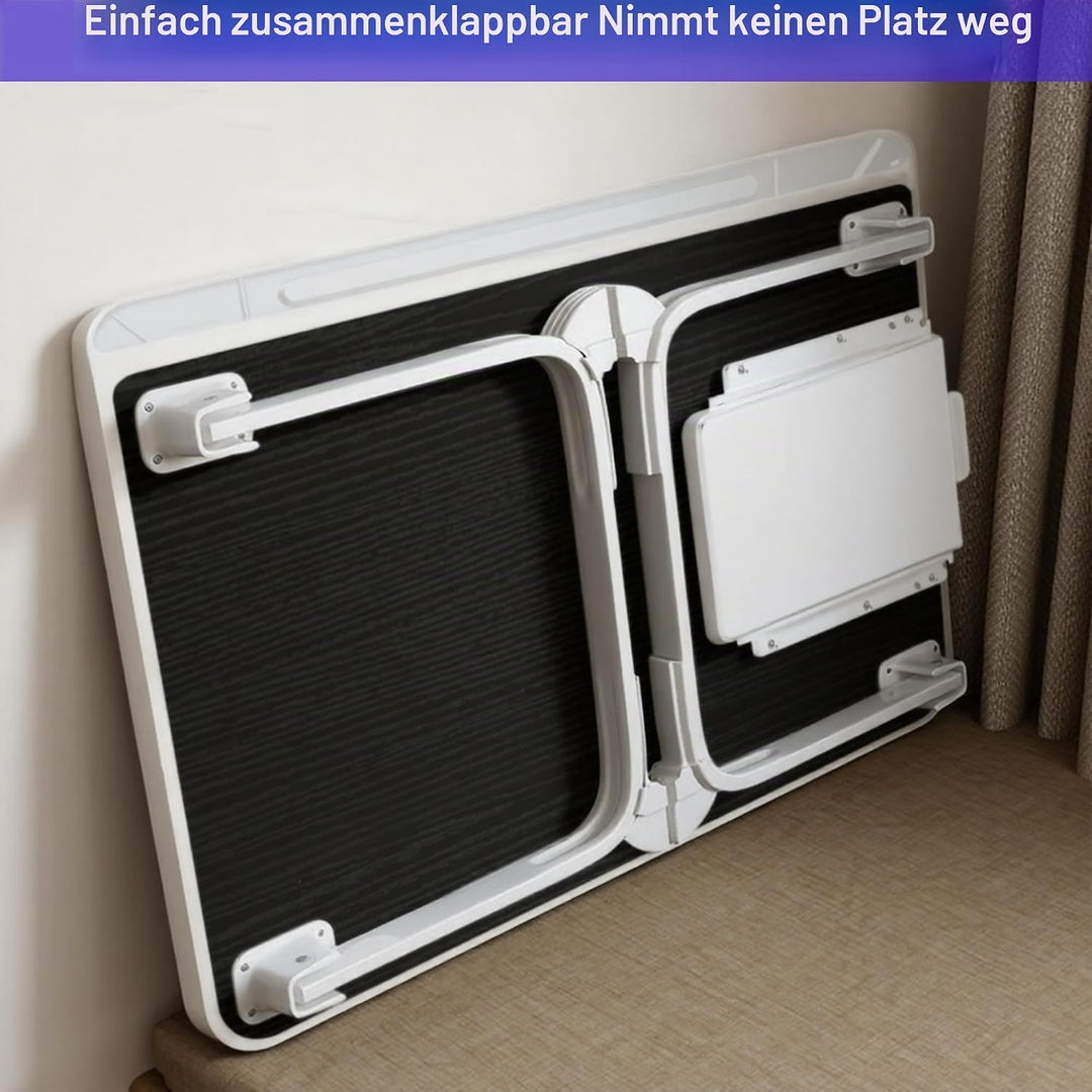 Laptop Bett Schreibtisch, Laptoptisch für Frühstück im Bett, Arbeit, Homeoffice, Laptopständer für S
