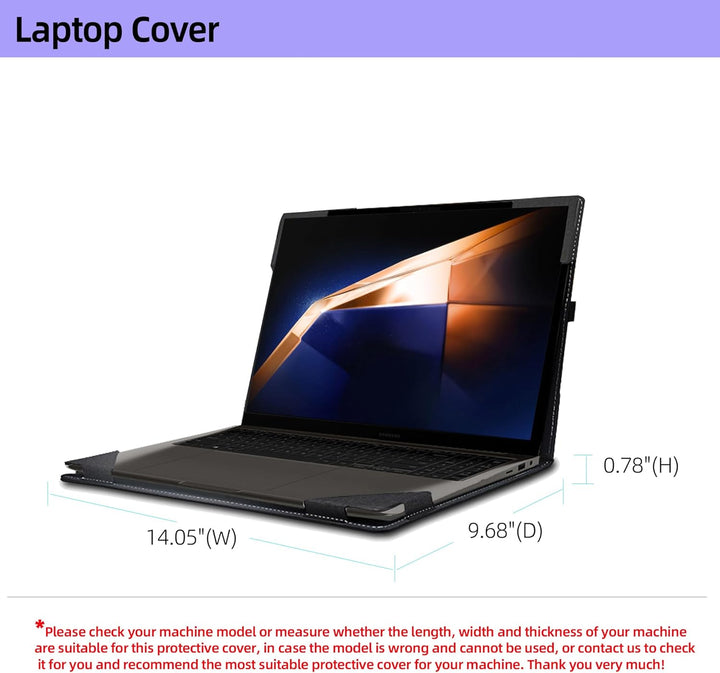 Laptop-Schutzhülle für Samsung Galaxy Book 3 Pro/Galaxy Book 3 Pro 360/Galaxy Book 3 Ultra 40,6 cm (