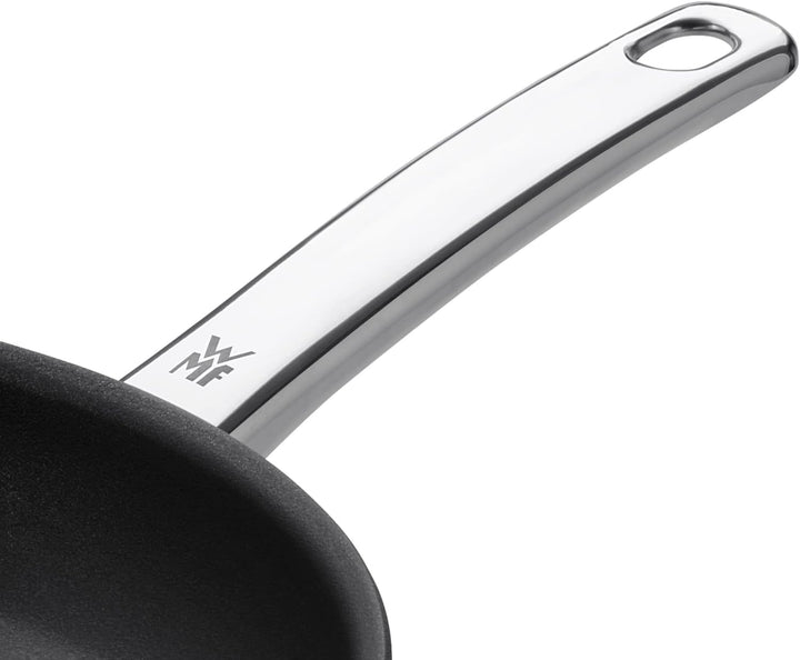 WMF Devil Pfannenset 2-teilig, Bratpfanne 28 cm + 20 cm, Pfanne Induktion, Cromargan Edelstahl besch