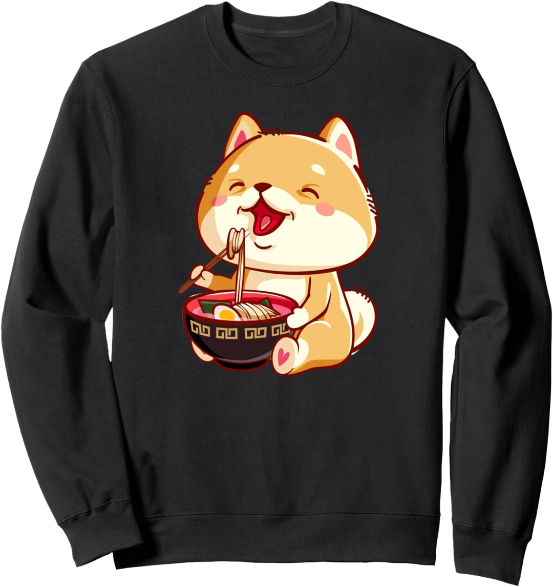 Ramen Nudel Akita Inu Kawaii Ramen Akita Inu Ramen Sweatshirt