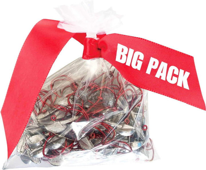 Jackson VMC Jighead Jigkopf 100Stück Stand Up Big Pack, Hakengrösse:3/0, Gewicht g:21.0