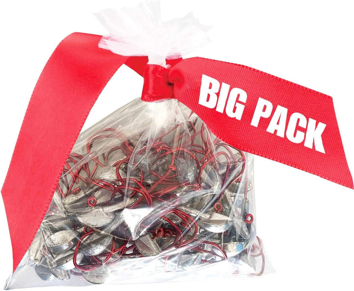 Jackson VMC Jighead Jigkopf 100Stück Stand Up Big Pack, Hakengrösse:3/0, Gewicht g:7.0