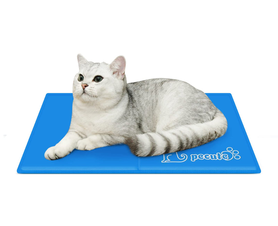 pecute Kühlmatte Hunde Katzen, Kuhlmatte für Hund und Katze mit Ungiftiges Gel,Selbstkühlende Kissen