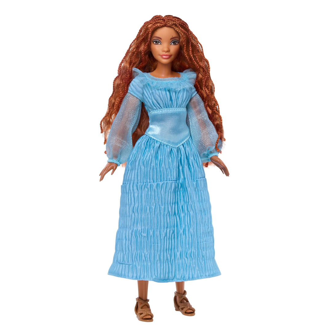 DISNEY Arielle, die Meerjungfrau - Menschliche Version im blauen Kleid mit beweglichen Gelenken und