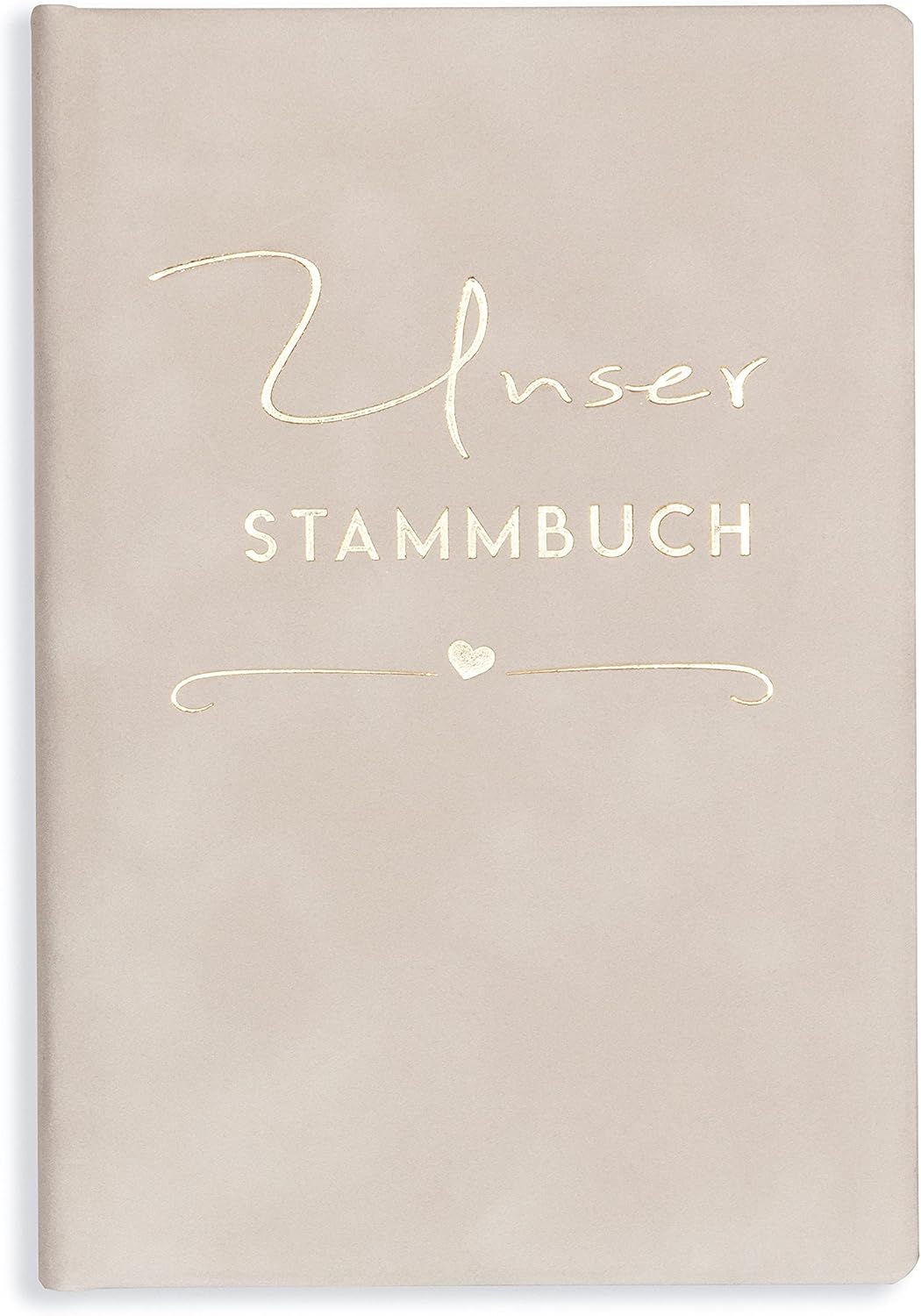 Stammbuch Rina Grau Gold Familienstammbuch Standesamt Hochzeit