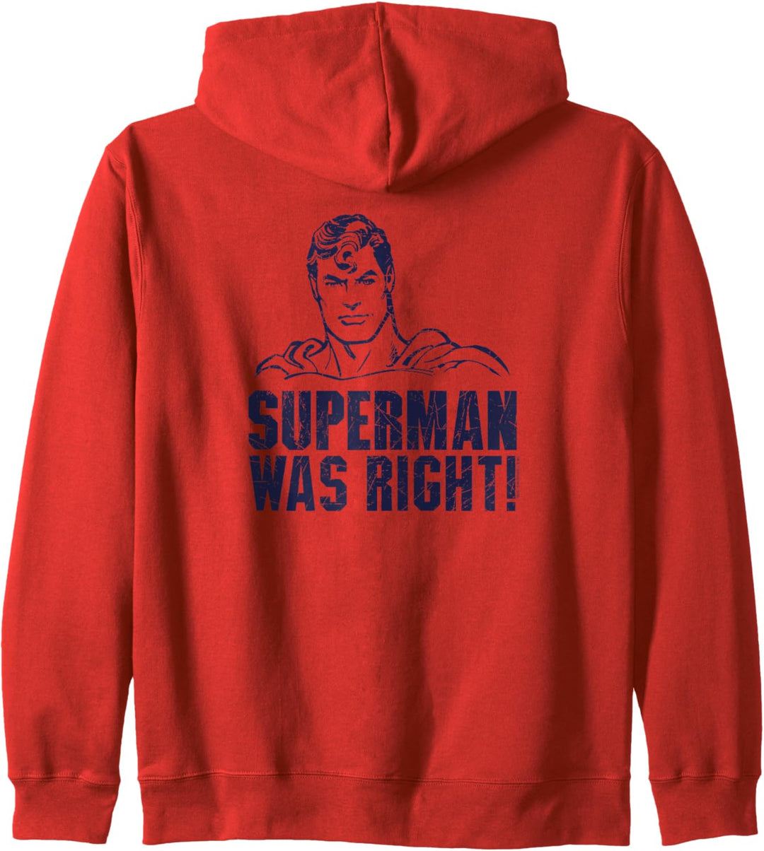 Superman Was Right Kapuzenjacke
