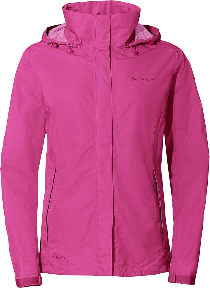 VAUDE Regenjacke Damen leicht - Women's Escape Light Jacket, wasserdichte Outdoor-Jacke, atmungsakti