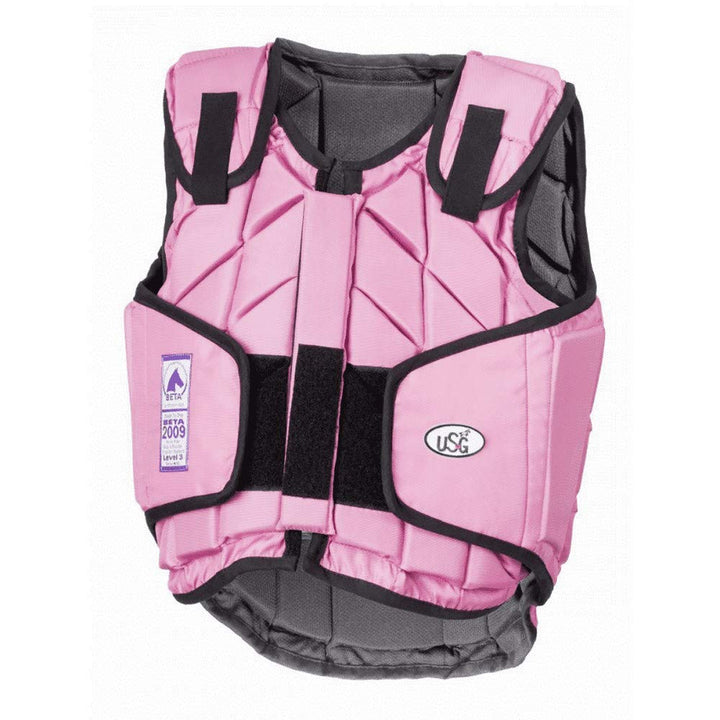 USG Eco-Flexi Panel-Sicherheitsweste, Rückenprotektor mit Klettverschluss, schwarz, Royalblau, pink,