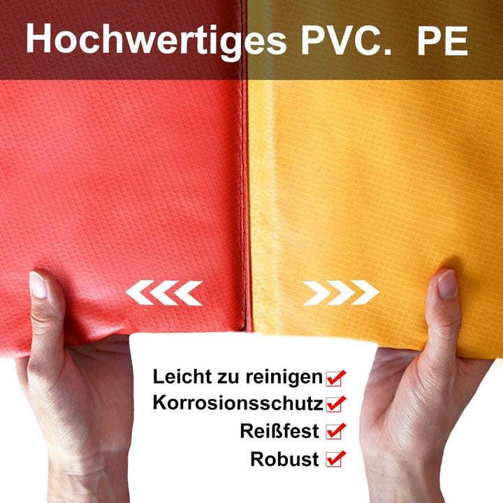 YUENFONG Trampolin Randabdeckung Ø 244cm 305cm 366cm PVC PE für Trampolin UV-beständig Reissfest Bla