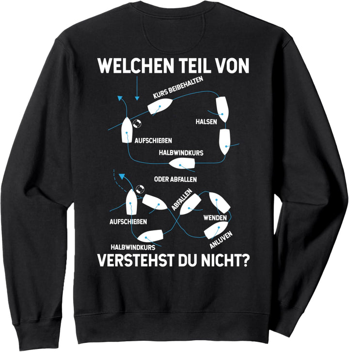 Mann über Bord Manöver | RÜCKENDRUCK BACKPRINT Sweatshirt