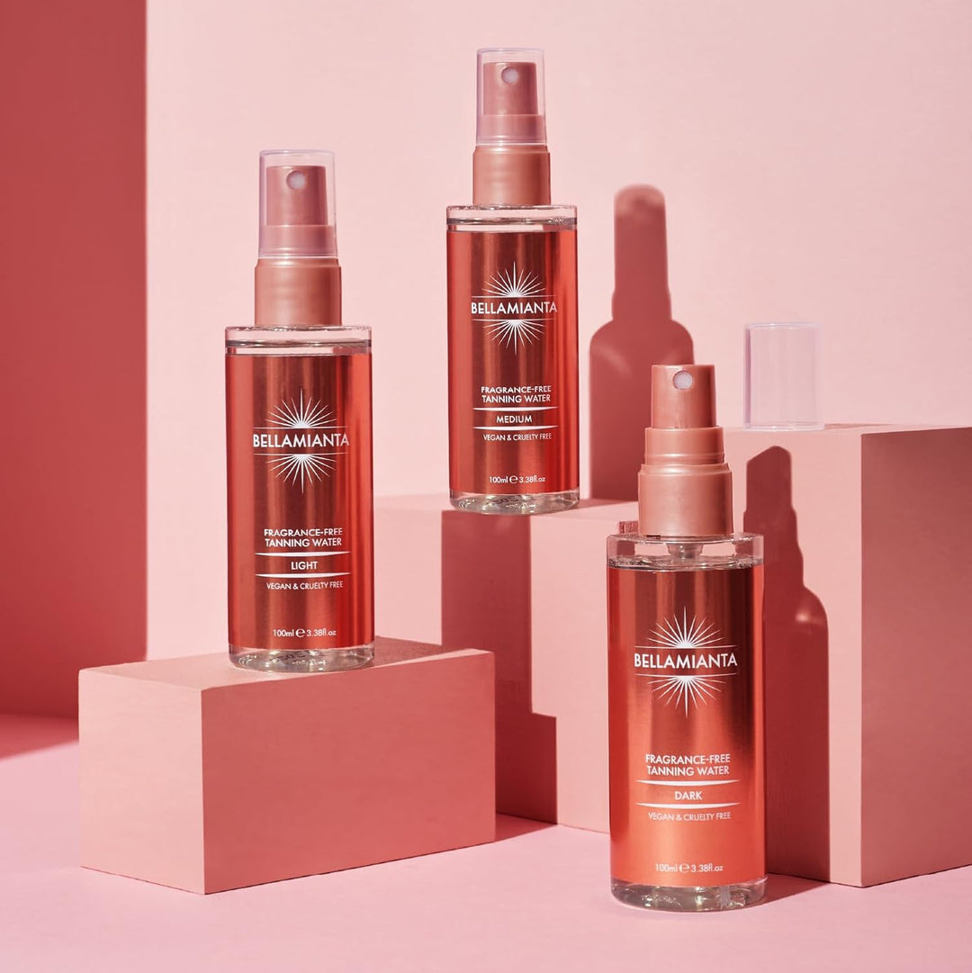 Bellamianta - Fragrance Free Tanning Water Light 100 ml