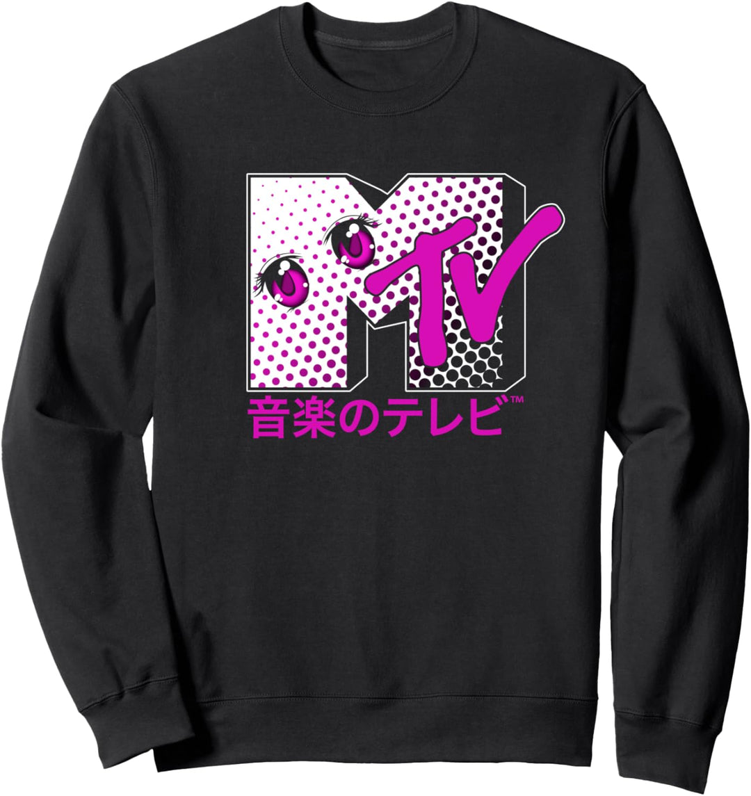 MTV Anime Eyes Logo Sweatshirt