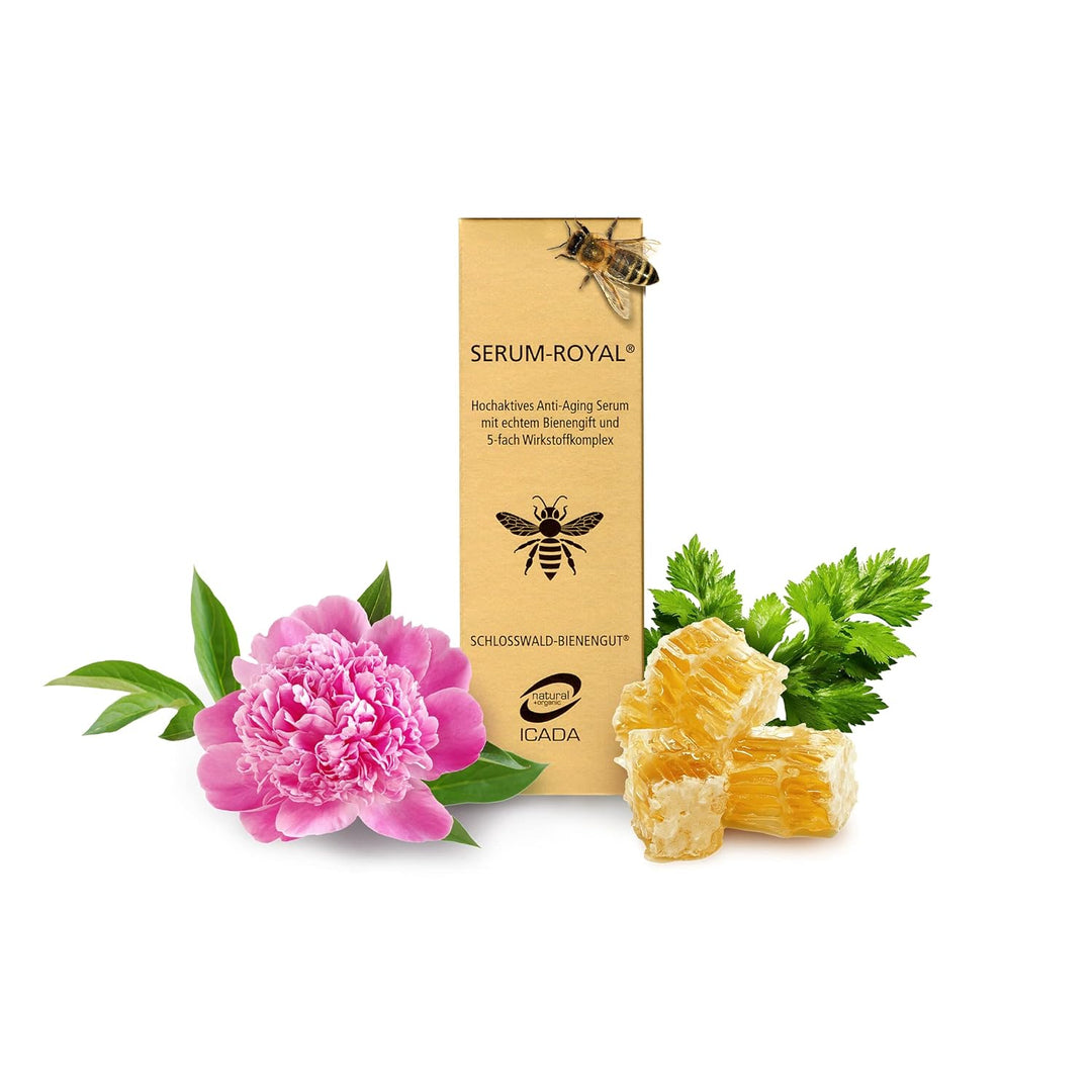 Anti Aging Serum mit Bienengift 30 ml – straffende Gesichtspflege gegen Falten – Gesichtsserum Augen