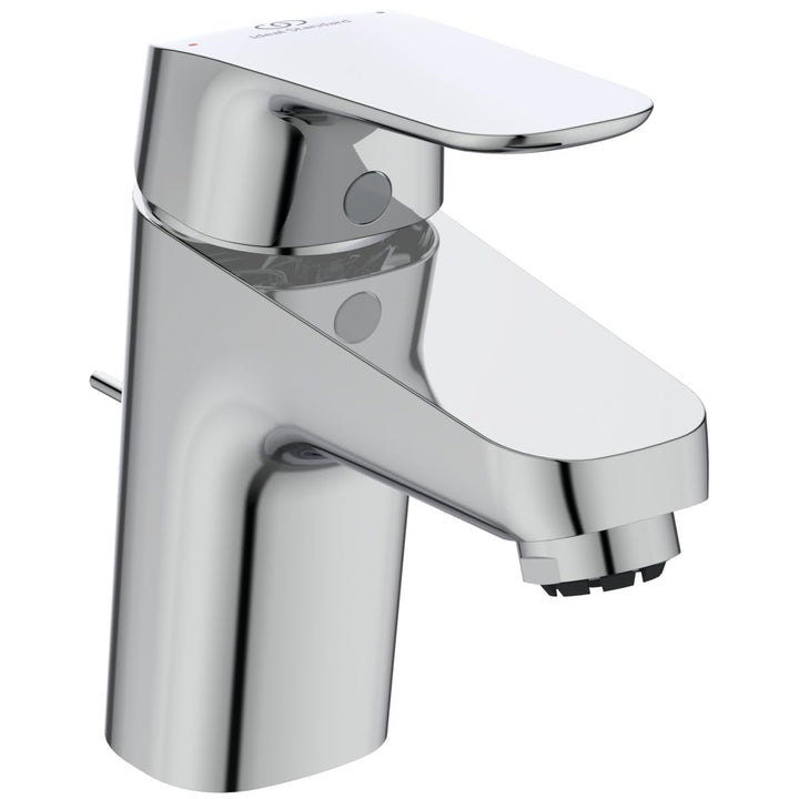 Ideal Standard B1838AA Ceraflex Waschtischarmatur mit Ablauf, Niederdruck, Bad-Wasserhahn mit Auslau