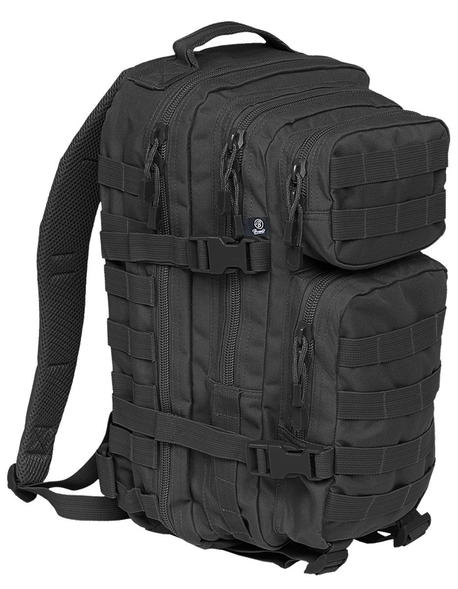 Brandit US Cooper Medium Backpack, Grösse: OS Einheitsgrösse Schwarz, Einheitsgrösse Schwarz
