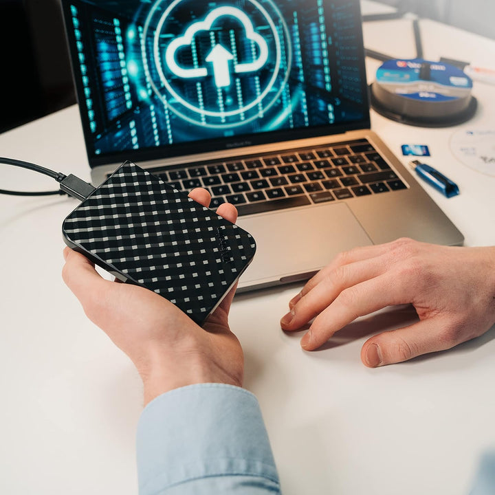 Verbatim Store 'n' Go Portable SSD, 1 TB, Schwarz, Externe SSD, USB 3.0 SSD, SSD extern, für Windows