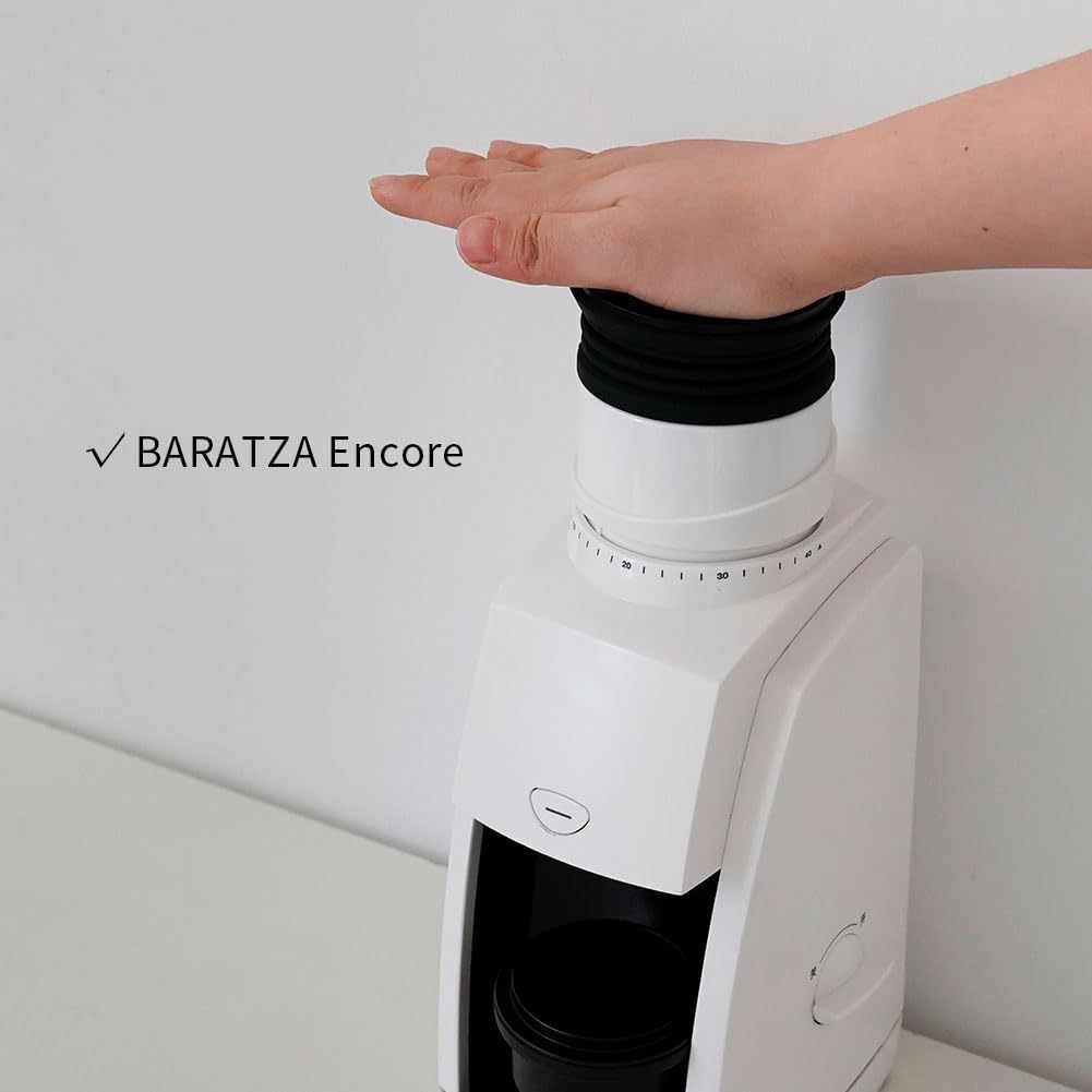 Kaffeemühle Einzeldosis-Trichter, kompatibel mit Baratza Encore Kaffeemühle, Silikonbalg mit mentale